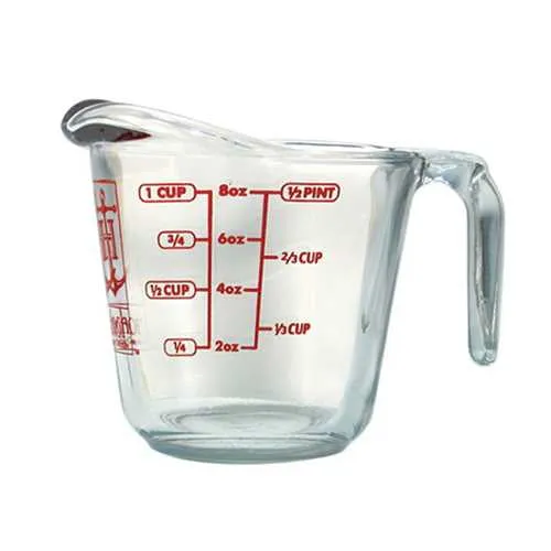 1 Cup Glass Measuring Cup