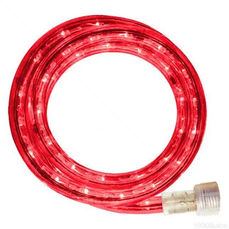 10mm 18' Spool of Red LED Ropelight