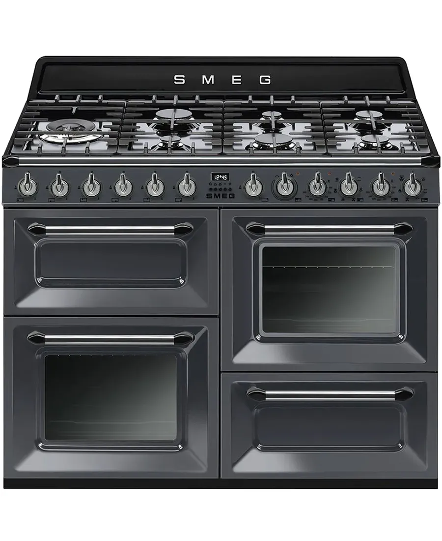 110cm Victoria Traditional Dual Fuel Range Cooker | Slate Grey