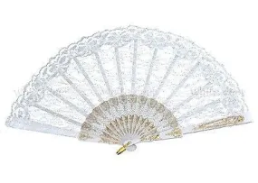 12 PCS Lace Hand Fans