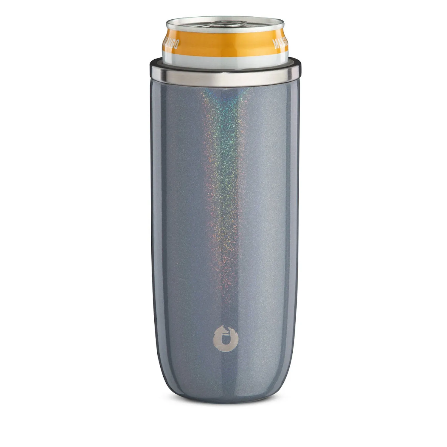 12oz Slim Can Cooler and Cocktail Glass