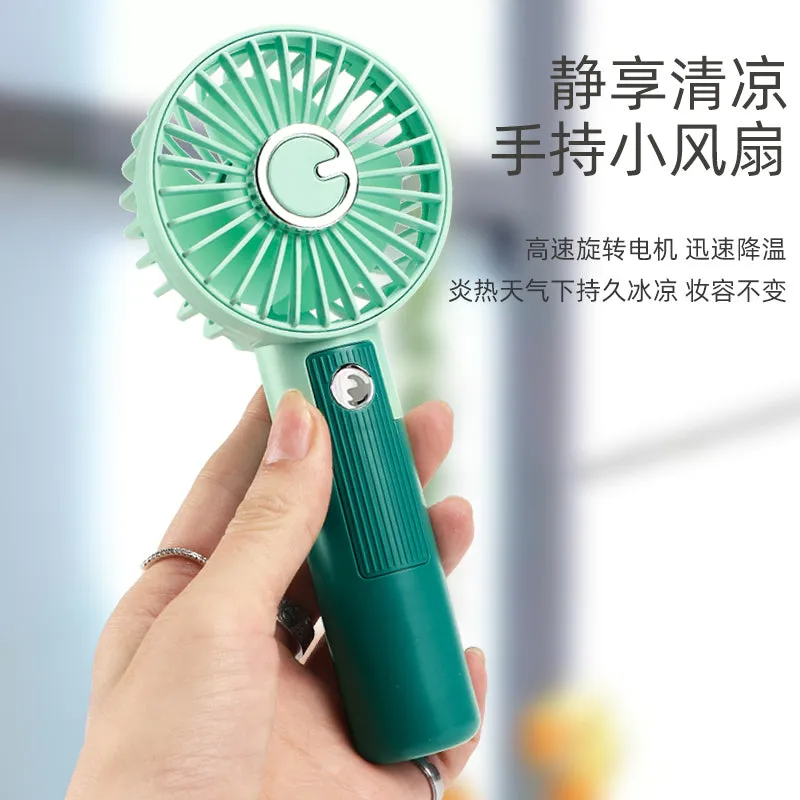 132.Portable Handheld Fan, Lithium Battery, Base