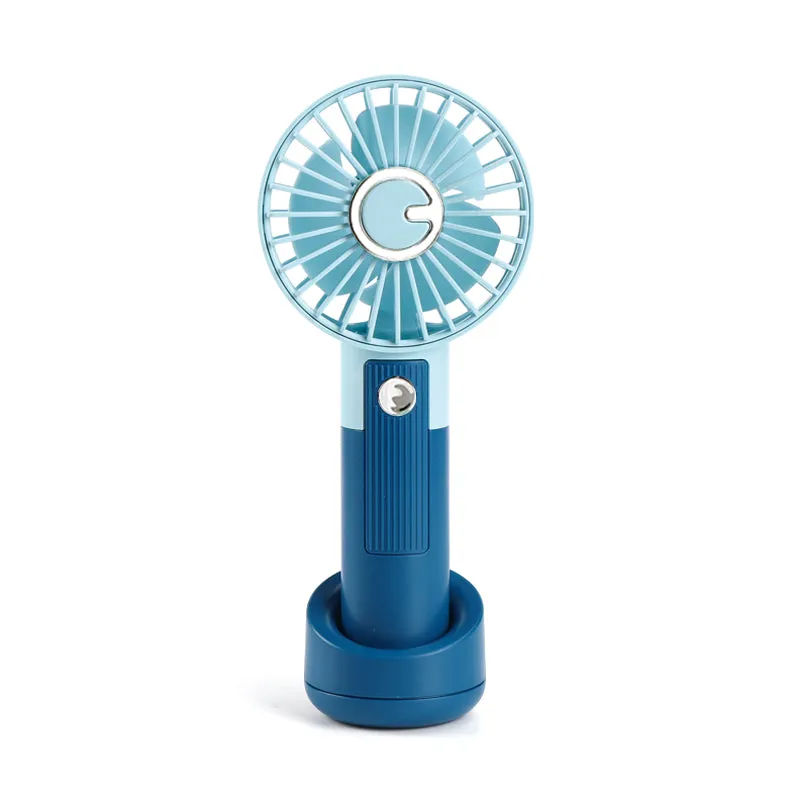 132.Portable Handheld Fan, Lithium Battery, Base