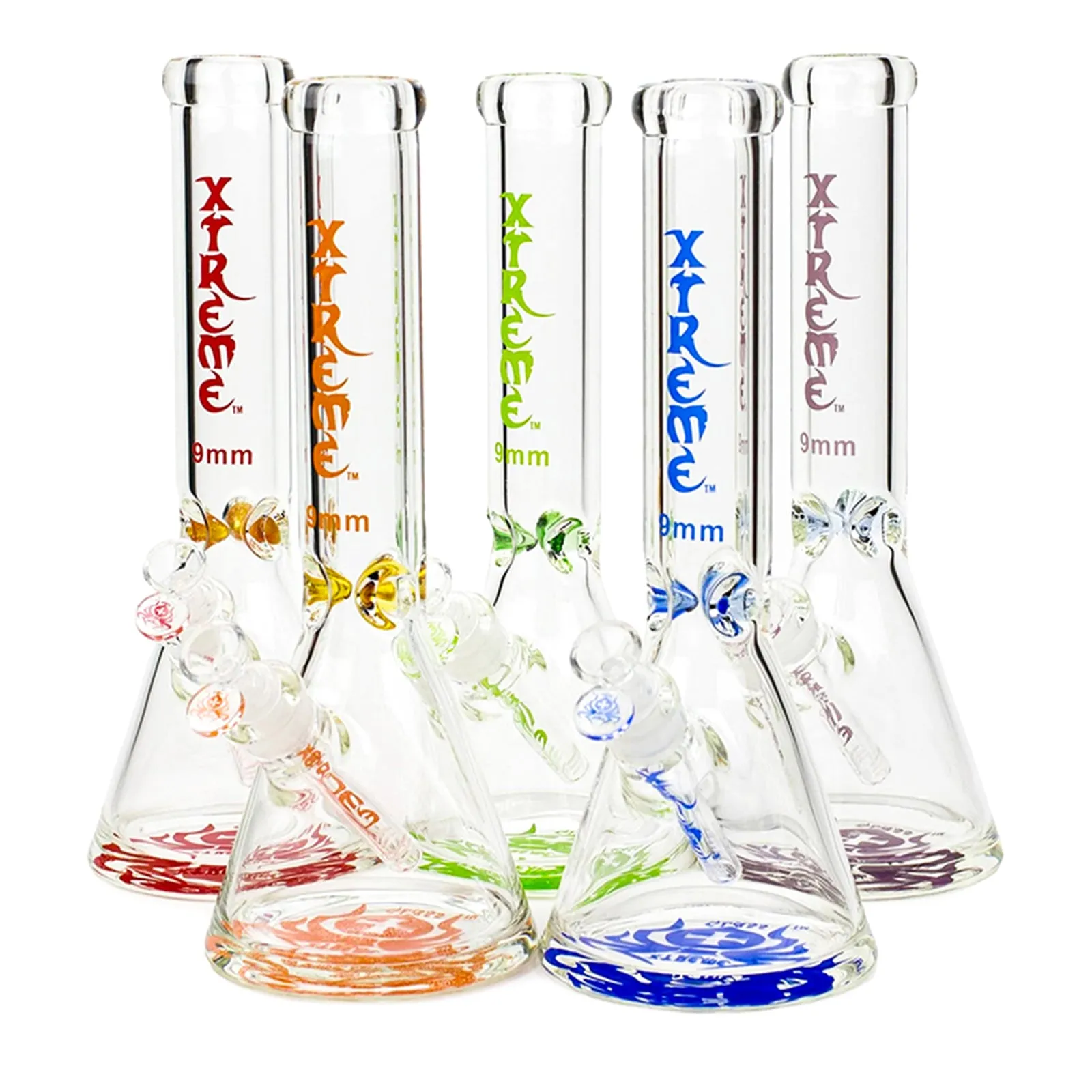 14-Inch XTREME Glass Beaker Bong