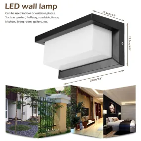 15W LED Outdoor Wall Light Wall Mounted Modern Lamp AC 85-265V Waterproof Outdoor Lighting For Garden Home Buitenverlichting