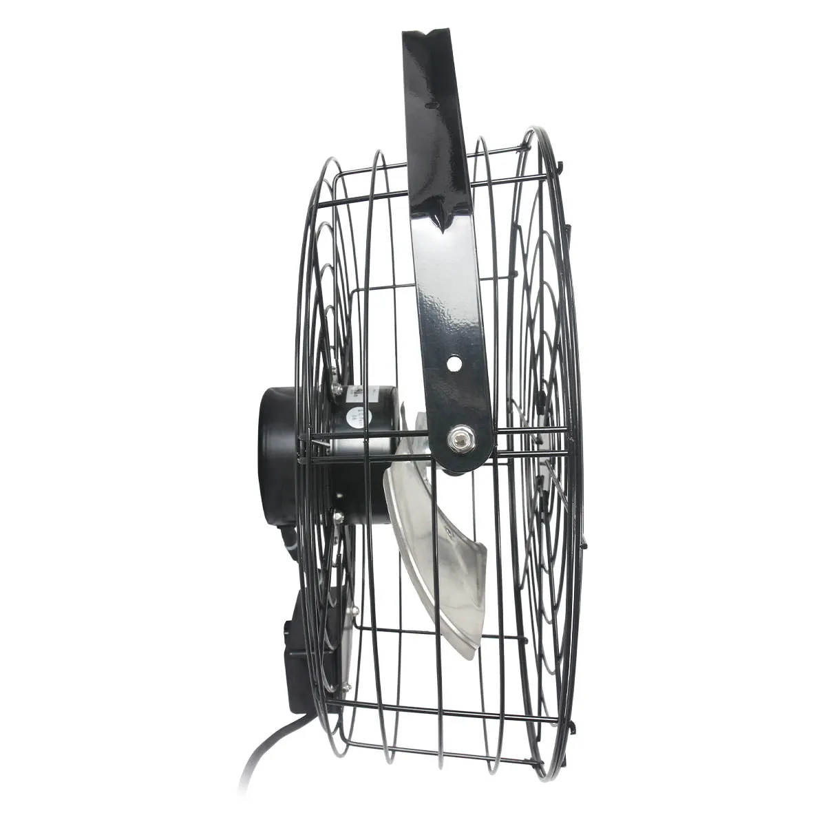 18 In. 3-Speed Tilting Wall Mount Fan with Wide Guard for Heavy-Duty Use