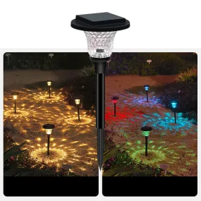 2 Pack Outdoor Garden Waterproof Landscape Solar Lawn Lamp