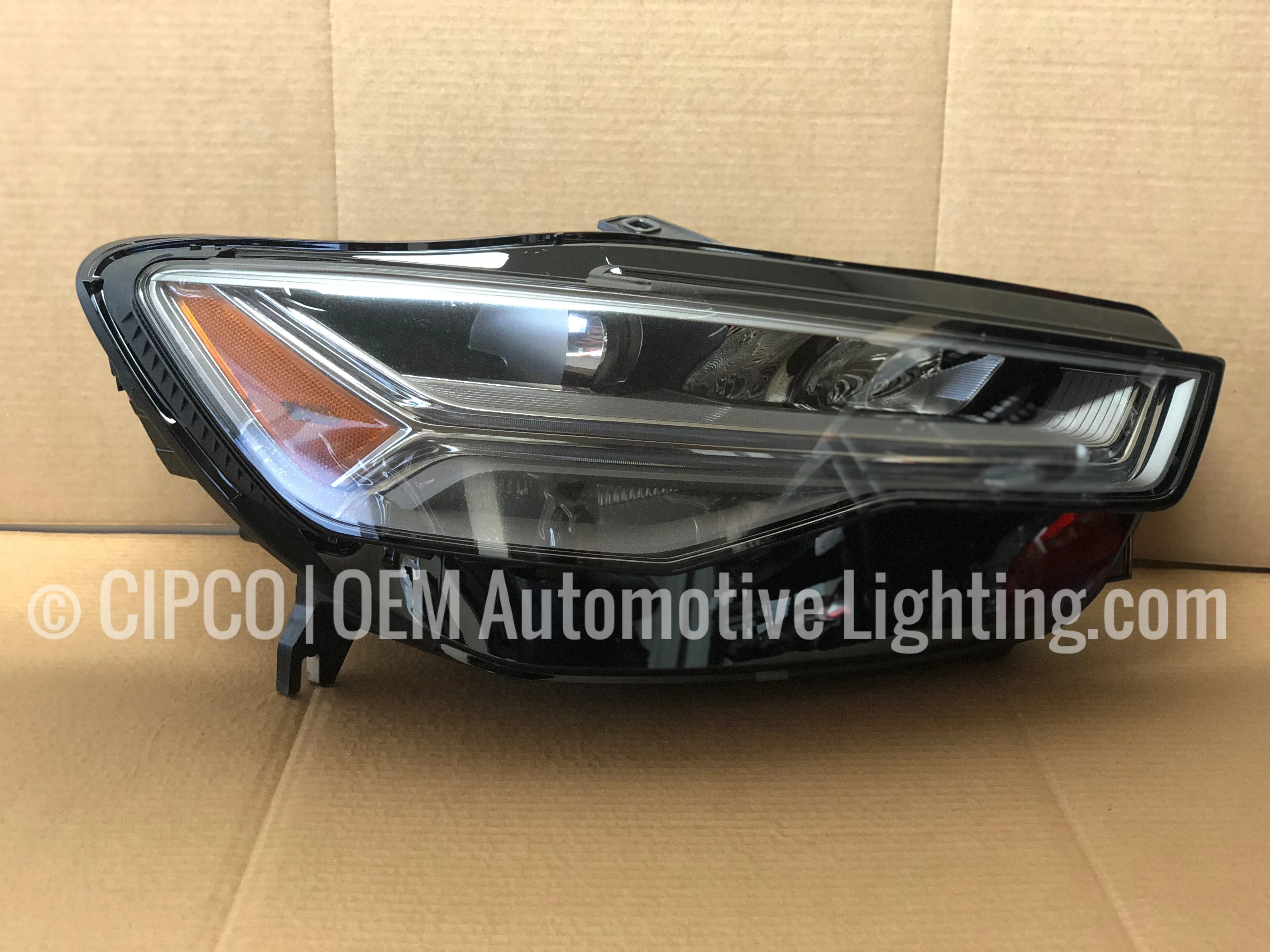 2016 2017 2018 Audi A6, S6 Right Passenger Side OE, OEM LED Headlight, Headlamp