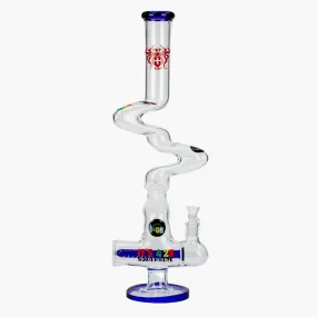 21" Xtream Kink Zong inline Diffuser Glass Water Bong