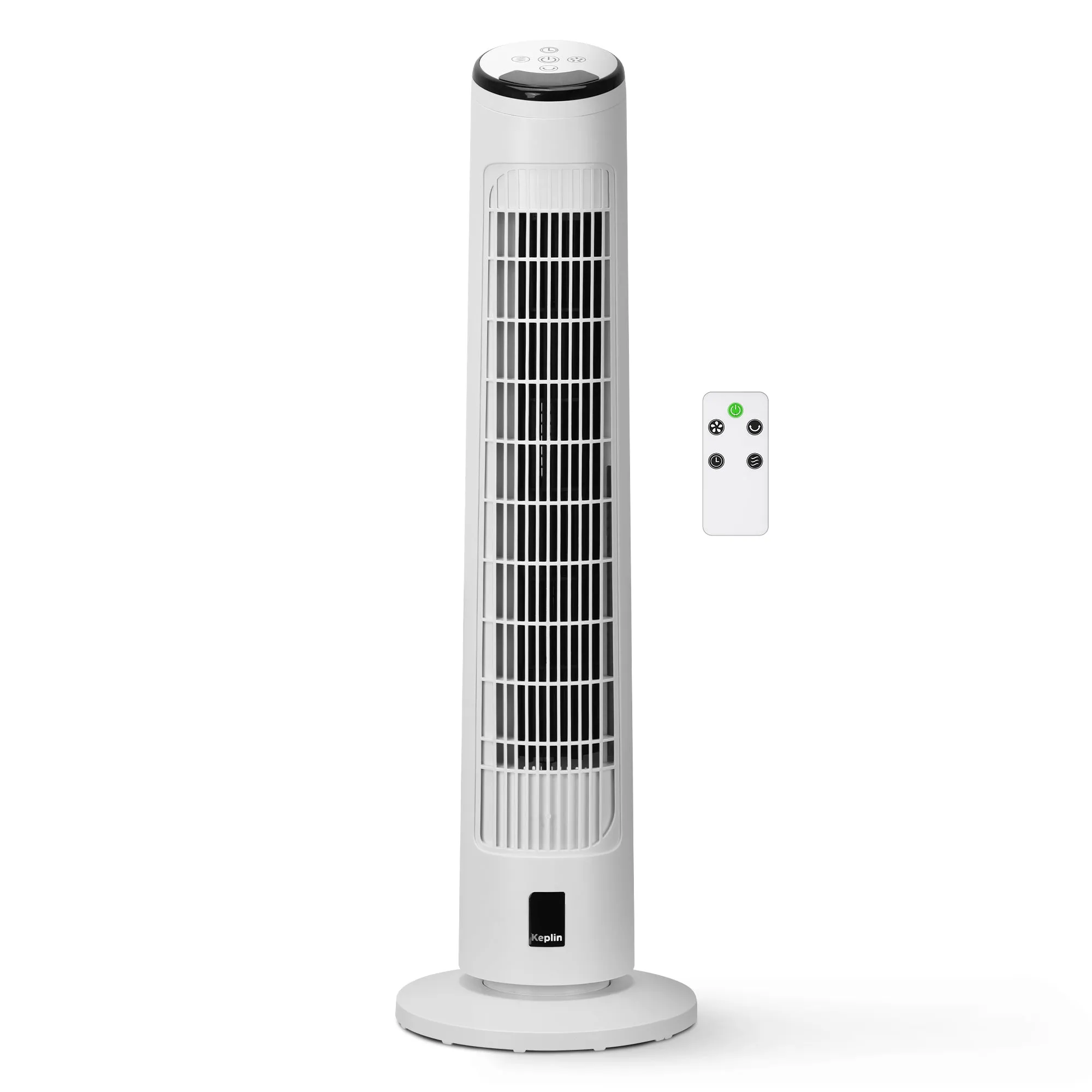 29-Inch 90 Degree Tower Fan with Remote Control - Powerful Wind, 6 Speeds and 3 Modes