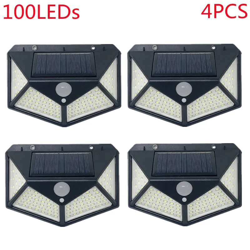 3-Mode 100 LED Solar Powered Light