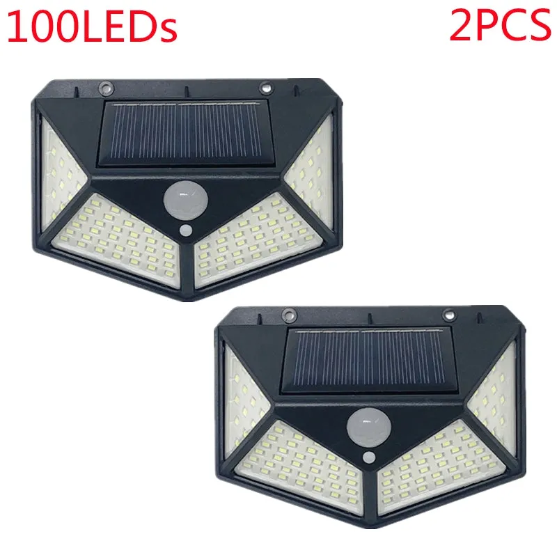 3-Mode 100 LED Solar Powered Light