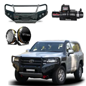 300 Series Bull bar Protek Package | GT Bar | Runva Winch | Stedi Lights