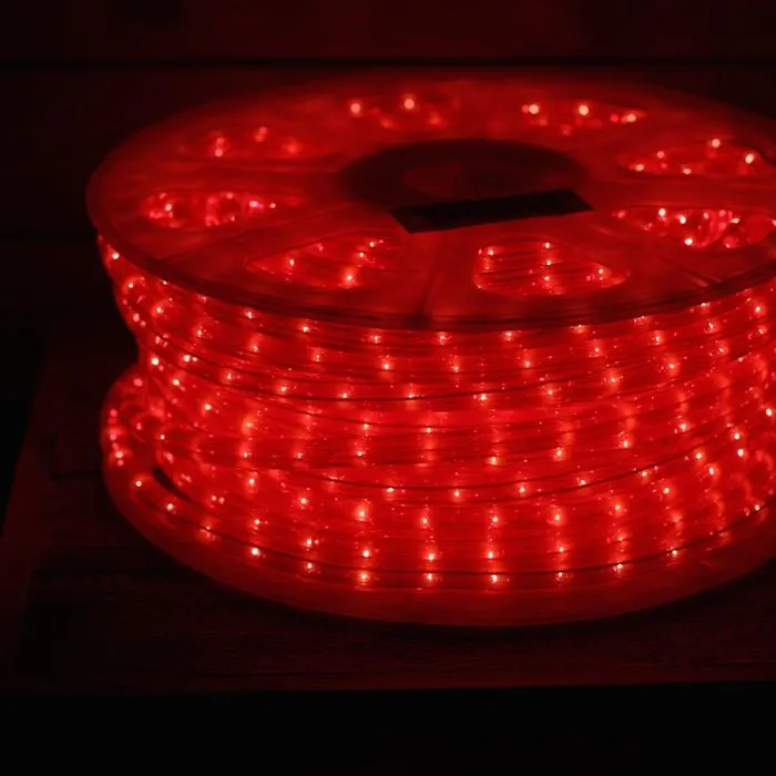 3/8" Red Incandescent Rope Lights