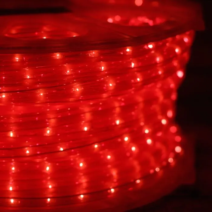 3/8" Red Incandescent Rope Lights