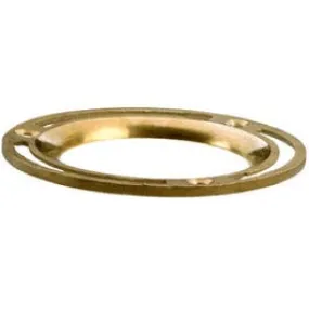 4-Inch Diameter Brass Closet Flange