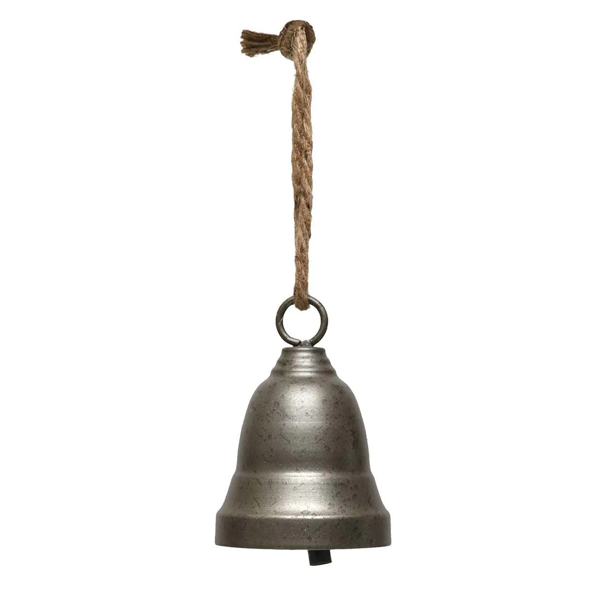 5.25" Pewter Colonial Church Bell Ornament