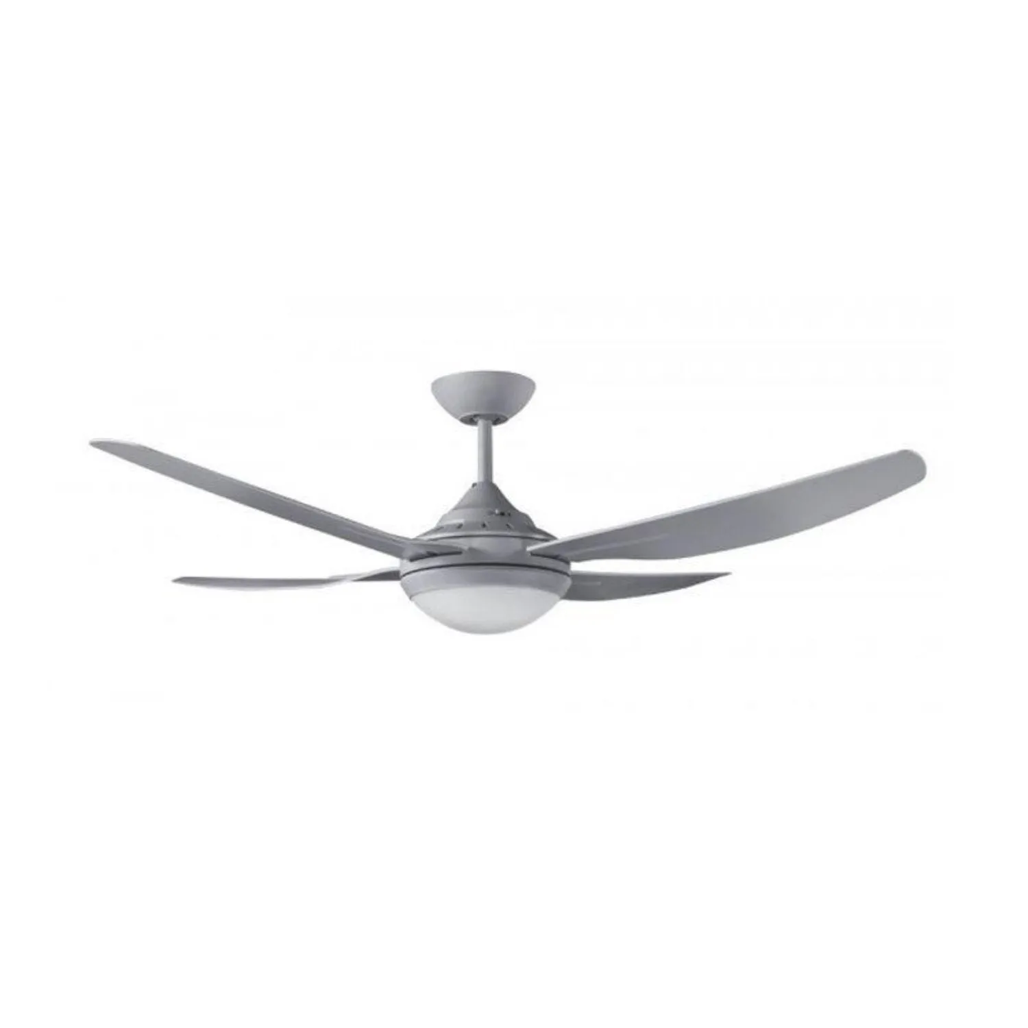 52" (1320mm) Royale II AC Ceiling Fan w Light in White/Titanium/Black