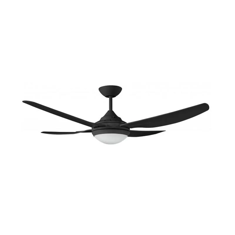 52" (1320mm) Royale II AC Ceiling Fan w Light in White/Titanium/Black