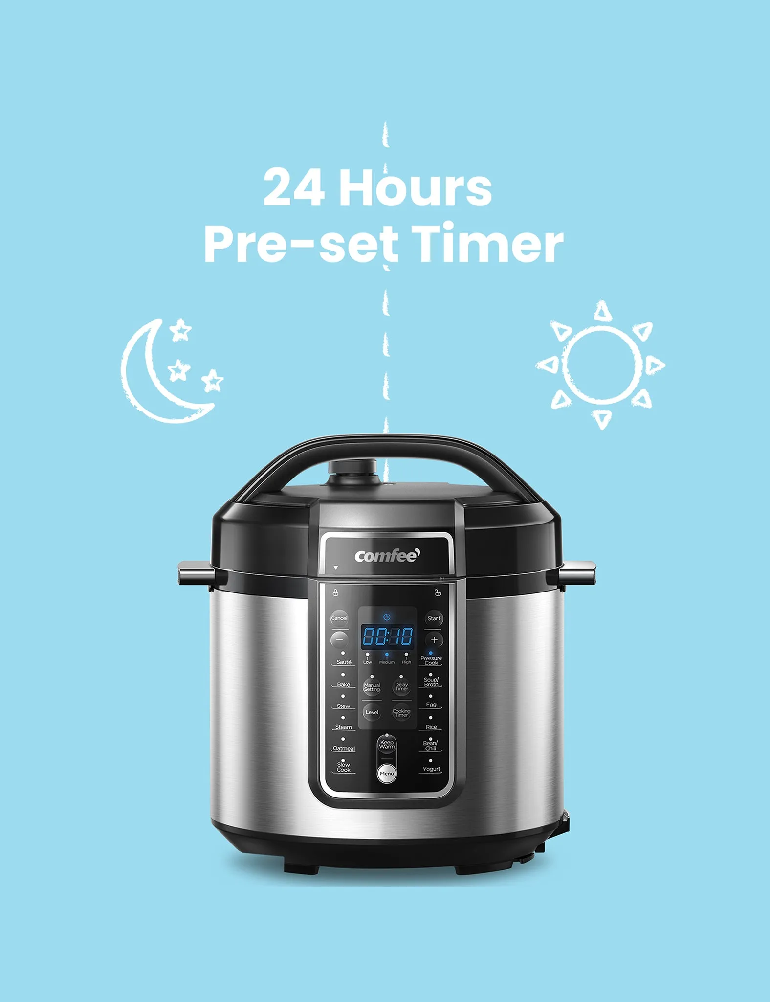 6 Qt Electric Pressure Cooker