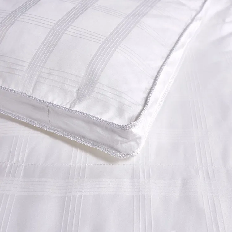 600 Thread Count Cotton Windowpane DuraLOFT Down Alternative Extra-Warmth Full/Queen Comforter