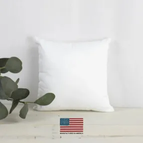 7x7 | Indoor Outdoor Hypoallergenic Polyester Pillow Insert | Quality Insert | Pillow Inners | Throw Pillow Insert | Square Pillow Inserts