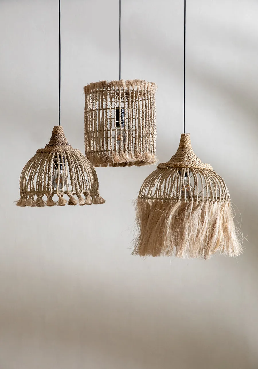 ABACA Tassel Pendant