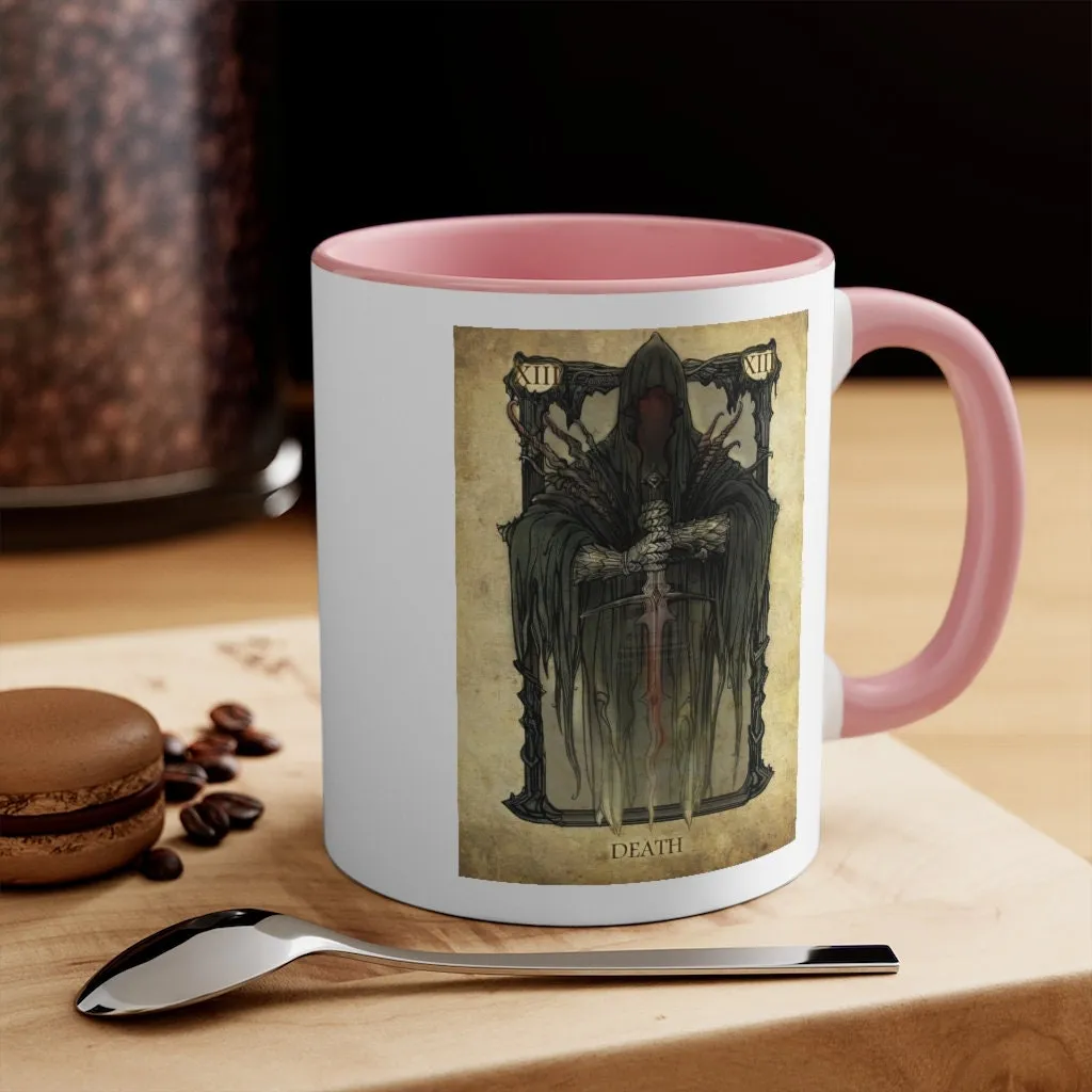 Accent Mug Death Zodiac Tarot Card coffee Mug