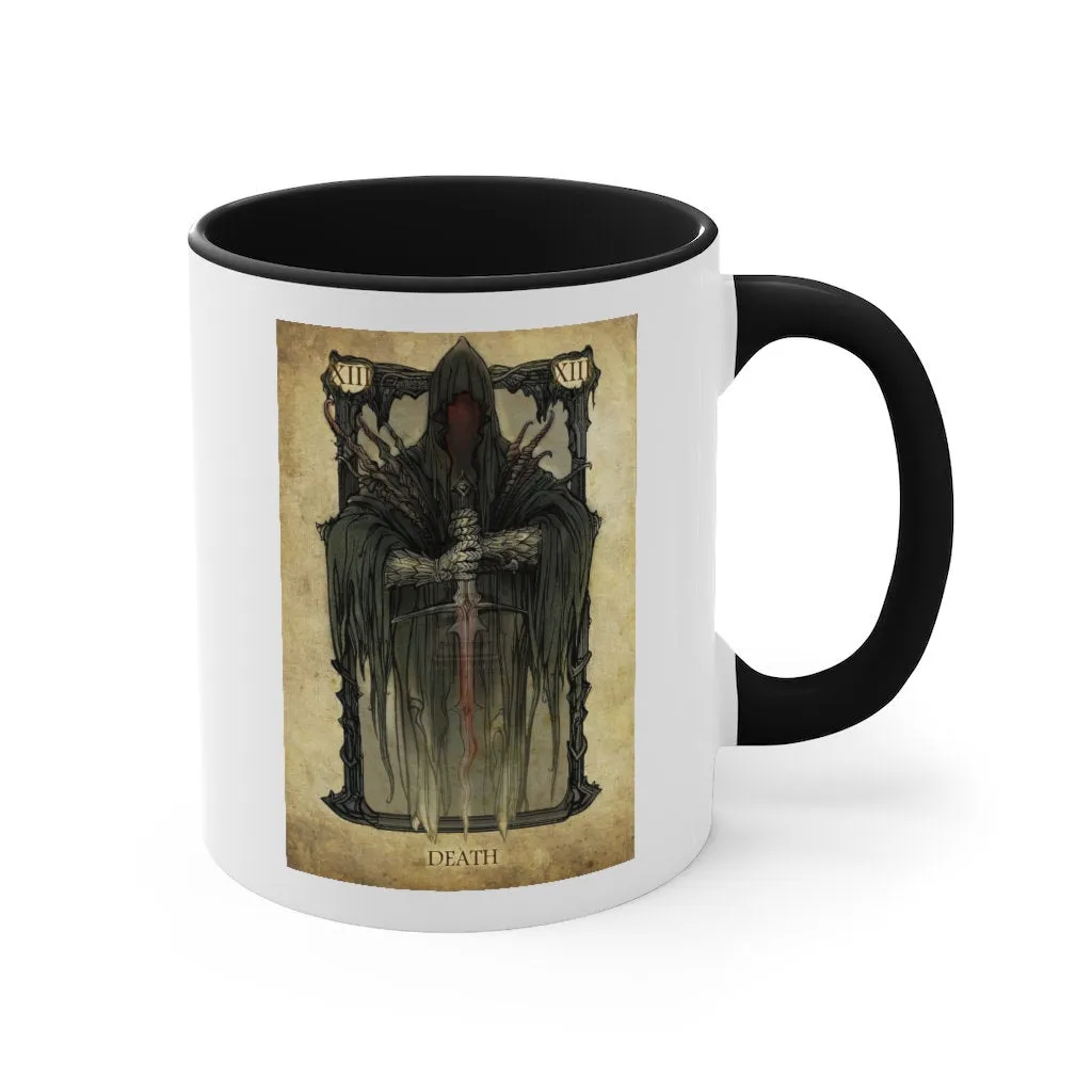 Accent Mug Death Zodiac Tarot Card coffee Mug