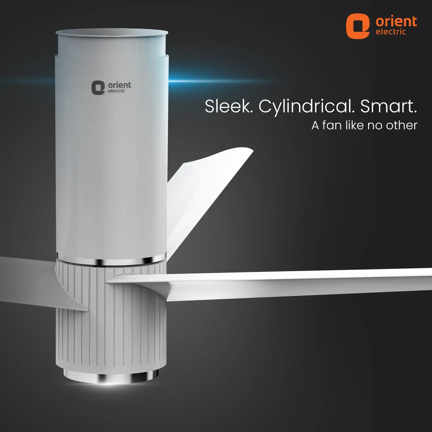 Aeroslim with IoT, Remote & 3CCT Underlight BLDC PRO Smart Ceiling Fan