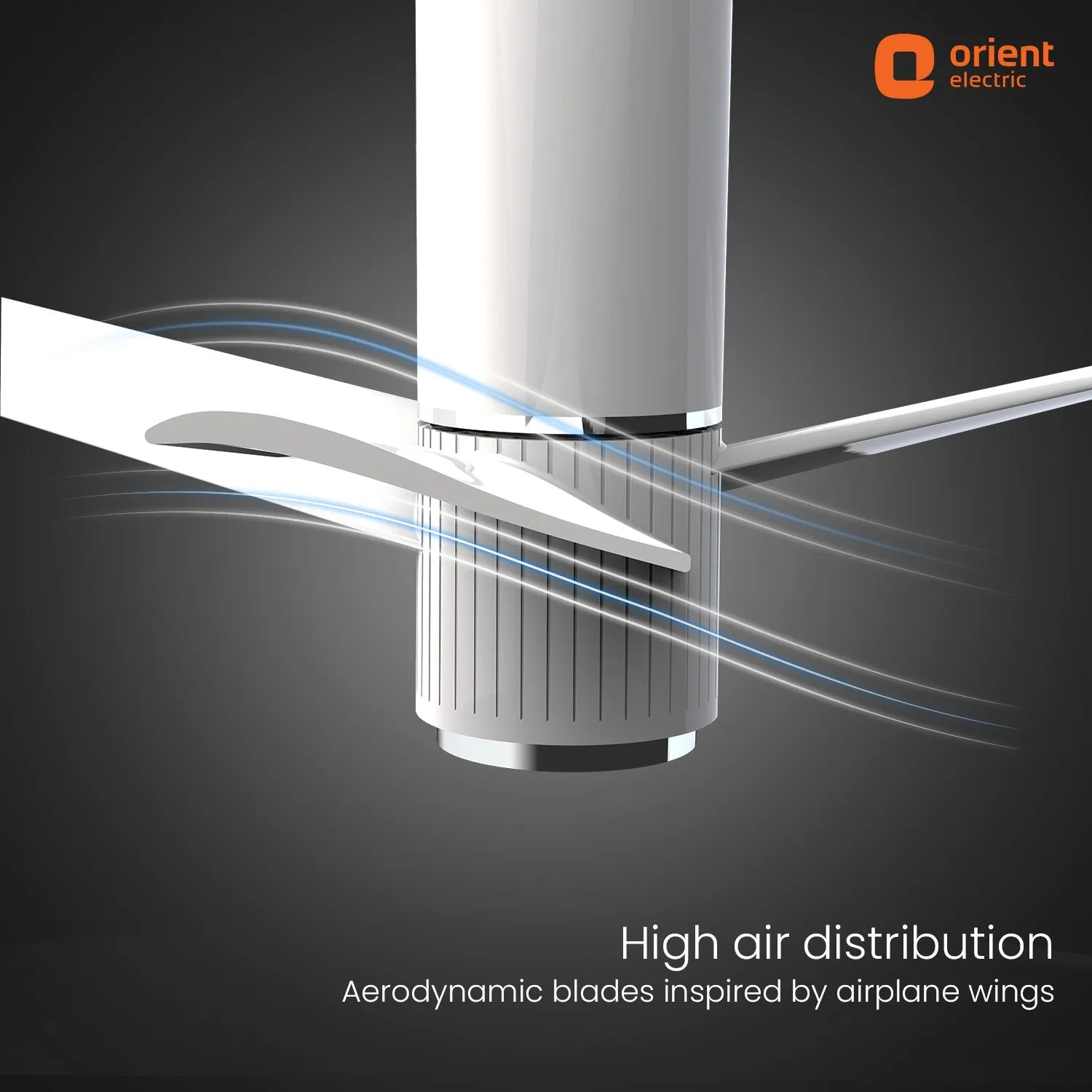 Aeroslim with IoT, Remote & 3CCT Underlight BLDC PRO Smart Ceiling Fan