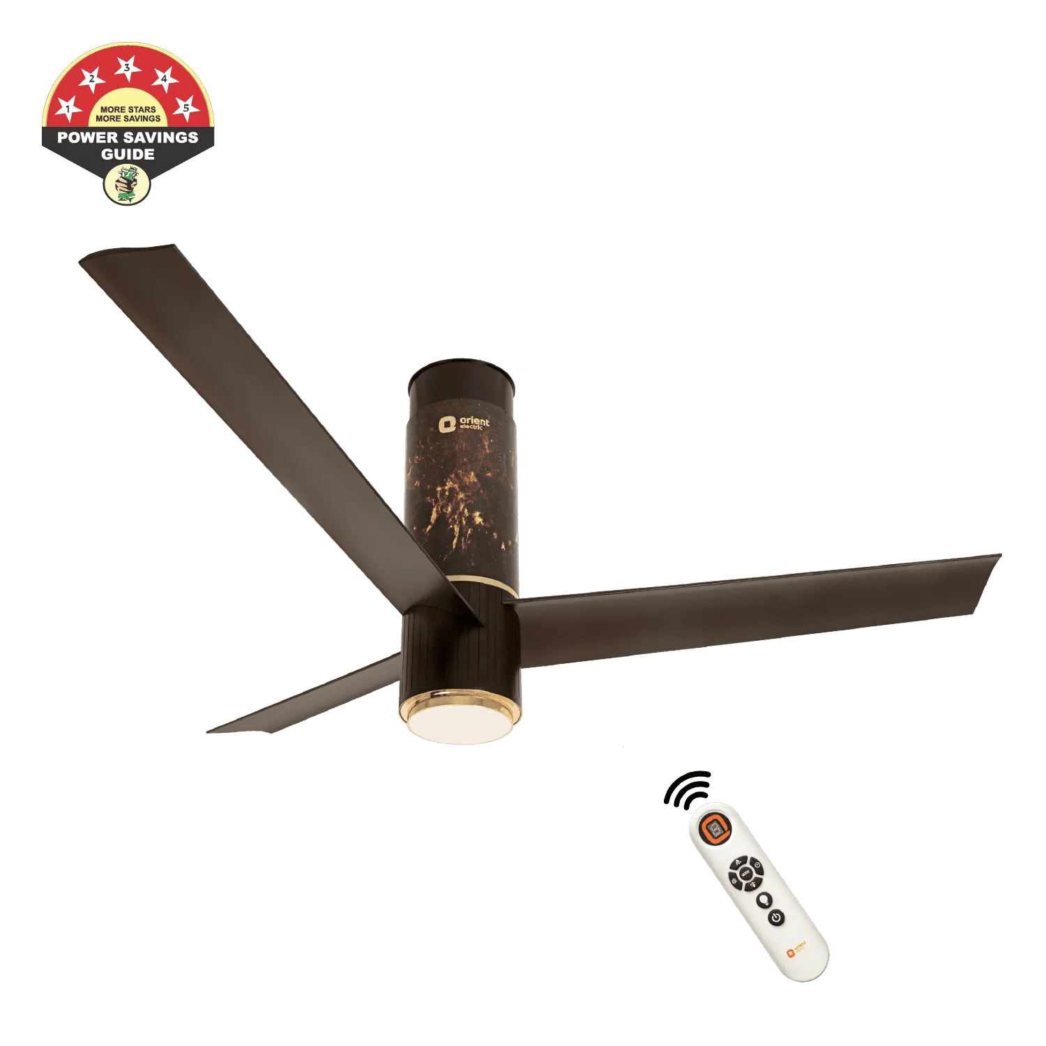 Aeroslim with IoT, Remote & 3CCT Underlight BLDC PRO Smart Ceiling Fan