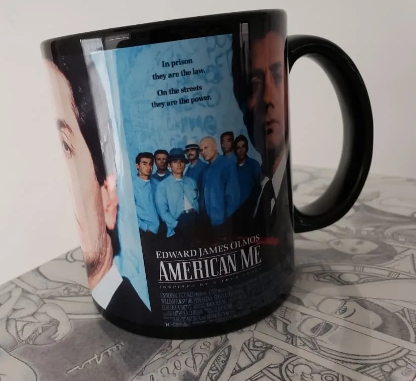 American Me Coffee Mug 11oz. on white mug