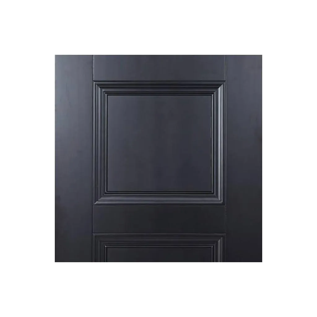 Amsterdam 3 Panel Black Primed Single Evokit Pocket Door