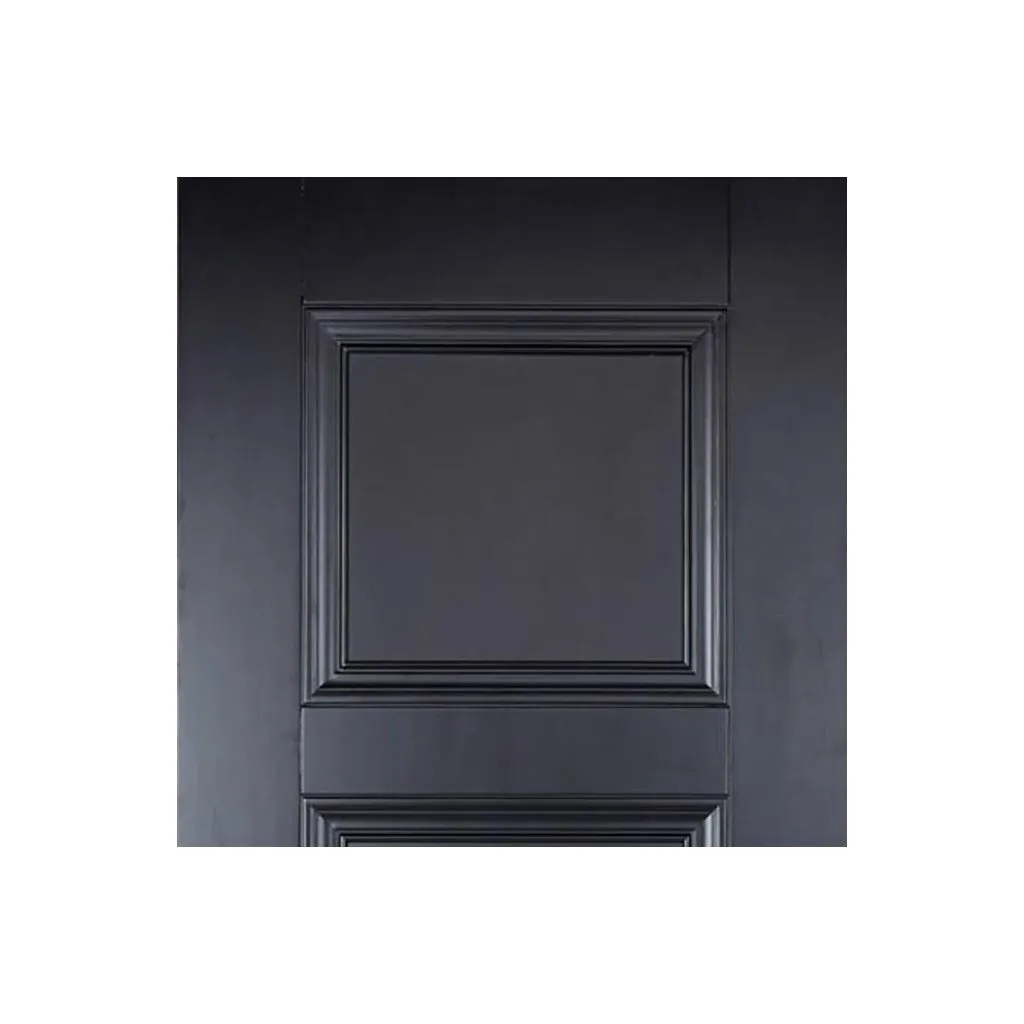 Amsterdam 3 Panel Black Primed Single Evokit Pocket Door