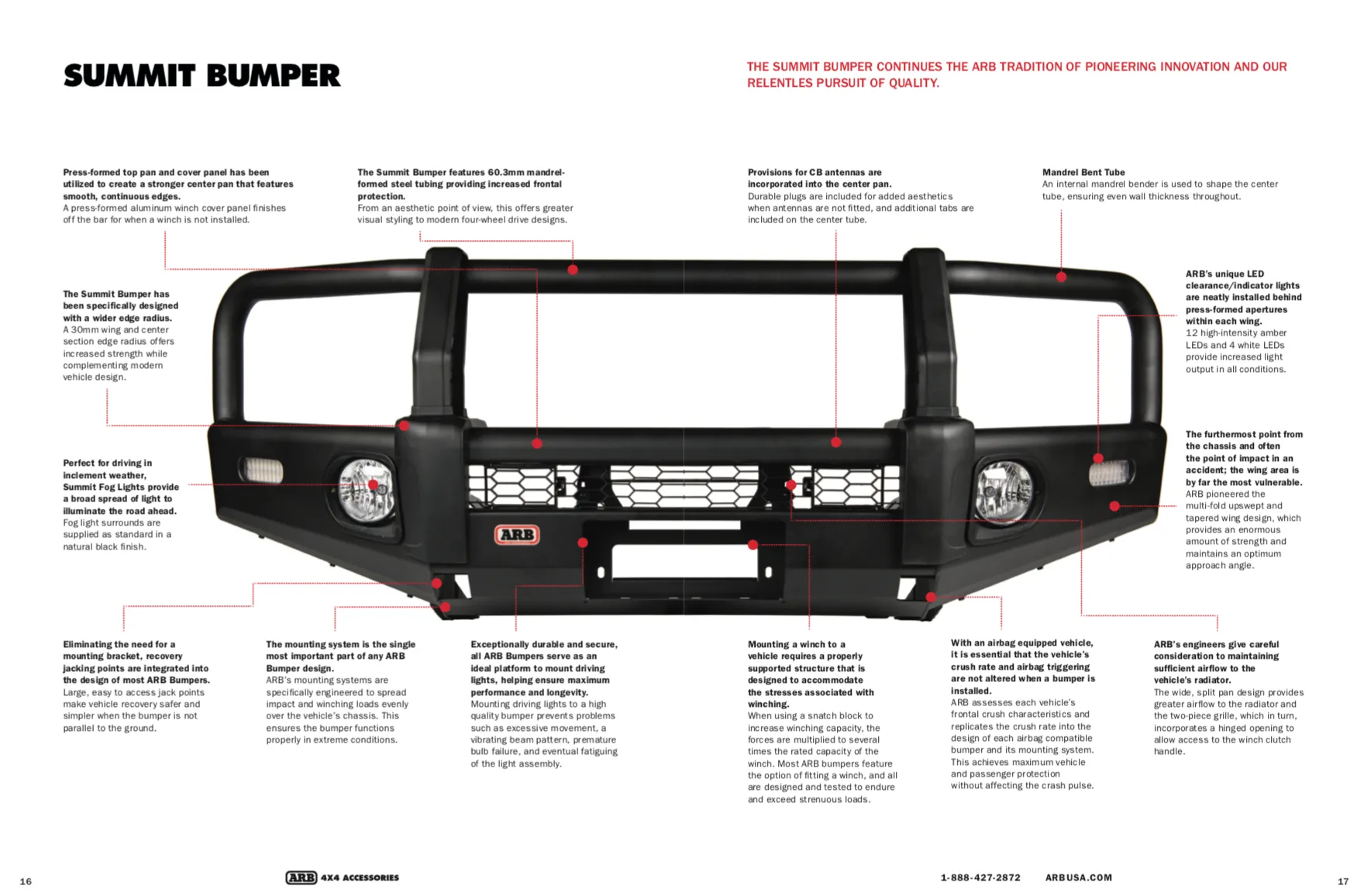 ARB Front Summit Bull Bars #: 3421830