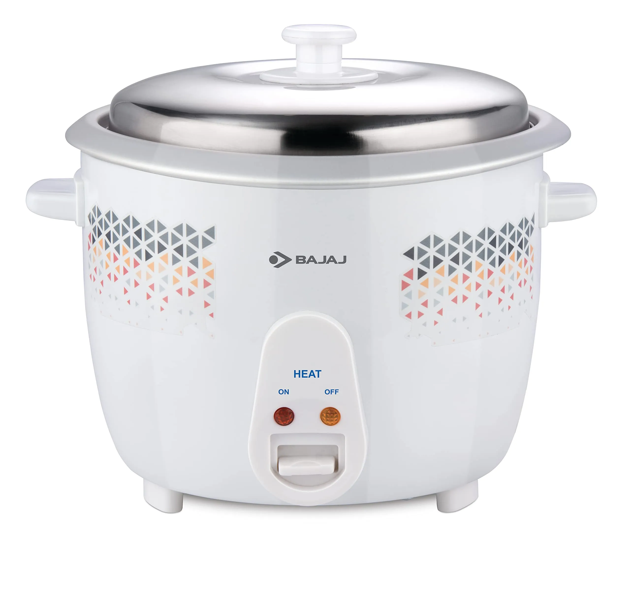 Bajaj Rcx 1.8L Dlx Rice Cooker, 1.8 Liter, White