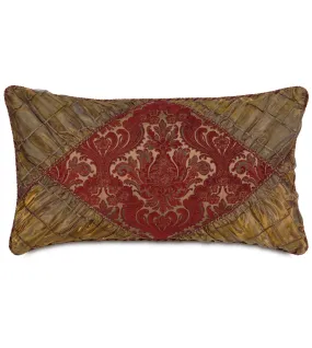 Barrington Ruby Damask King Sham 21x37