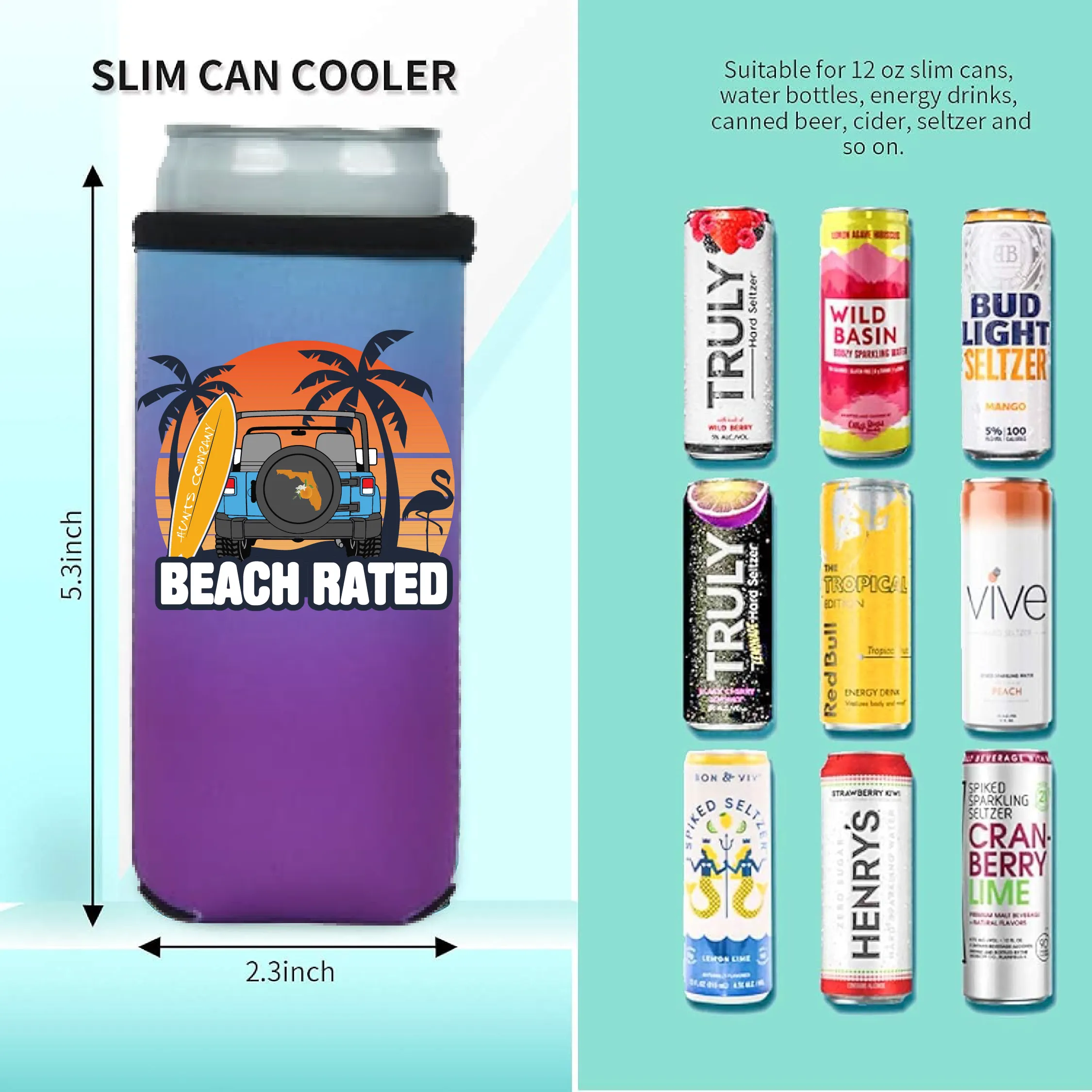 Beach Rated Koozies