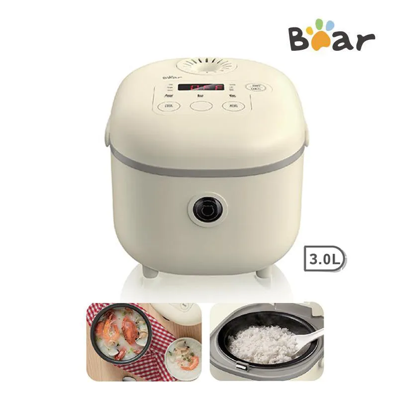 BEAR Rice Cooker Digital 8 multi functions Cooker 3L (DFB-B30R1)