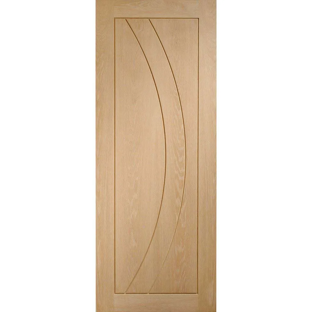 Bespoke Salerno Oak Flush 3 Door Maximal Wardrobe and Frame Kit