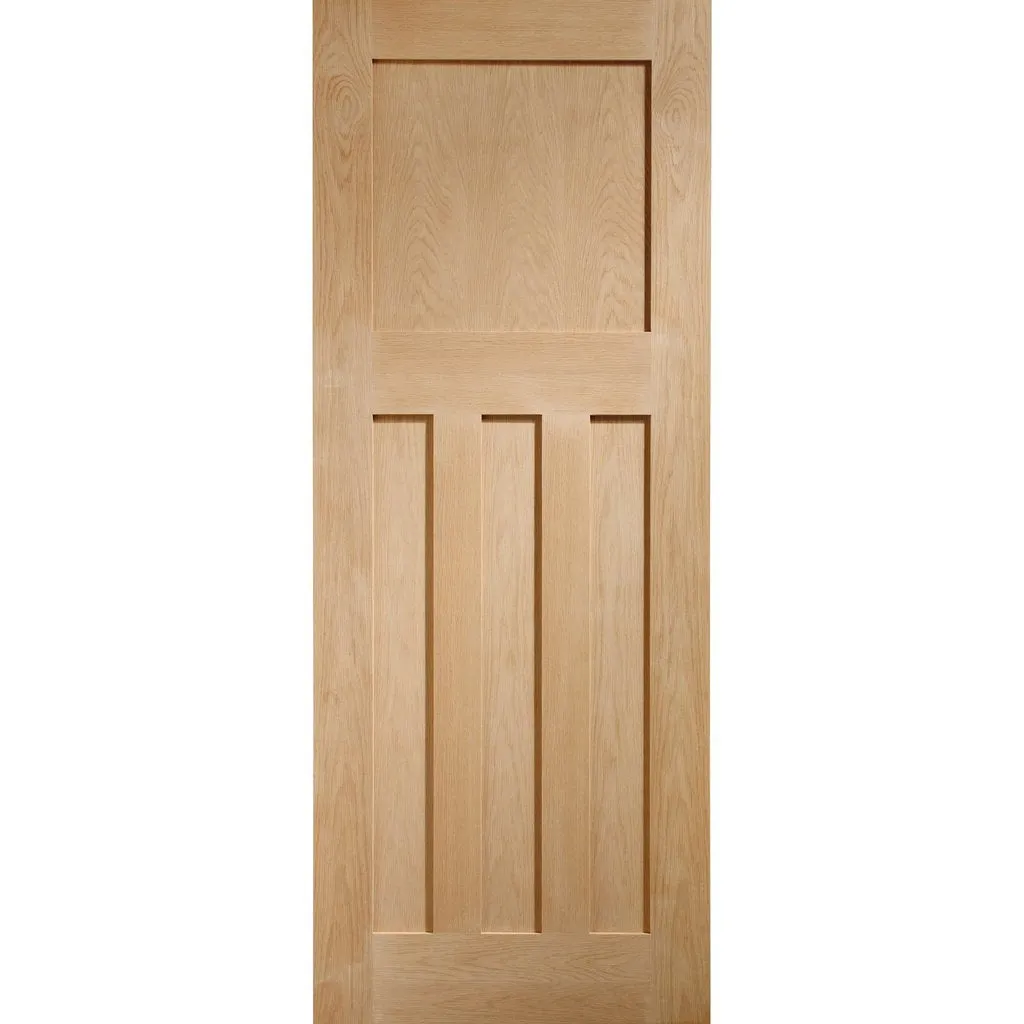 Bespoke Thrufold DX Oak Panel Folding 3 1 Door 1930's Style