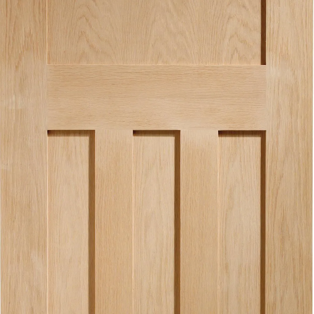 Bespoke Thrufold DX Oak Panel Folding 3 1 Door 1930's Style