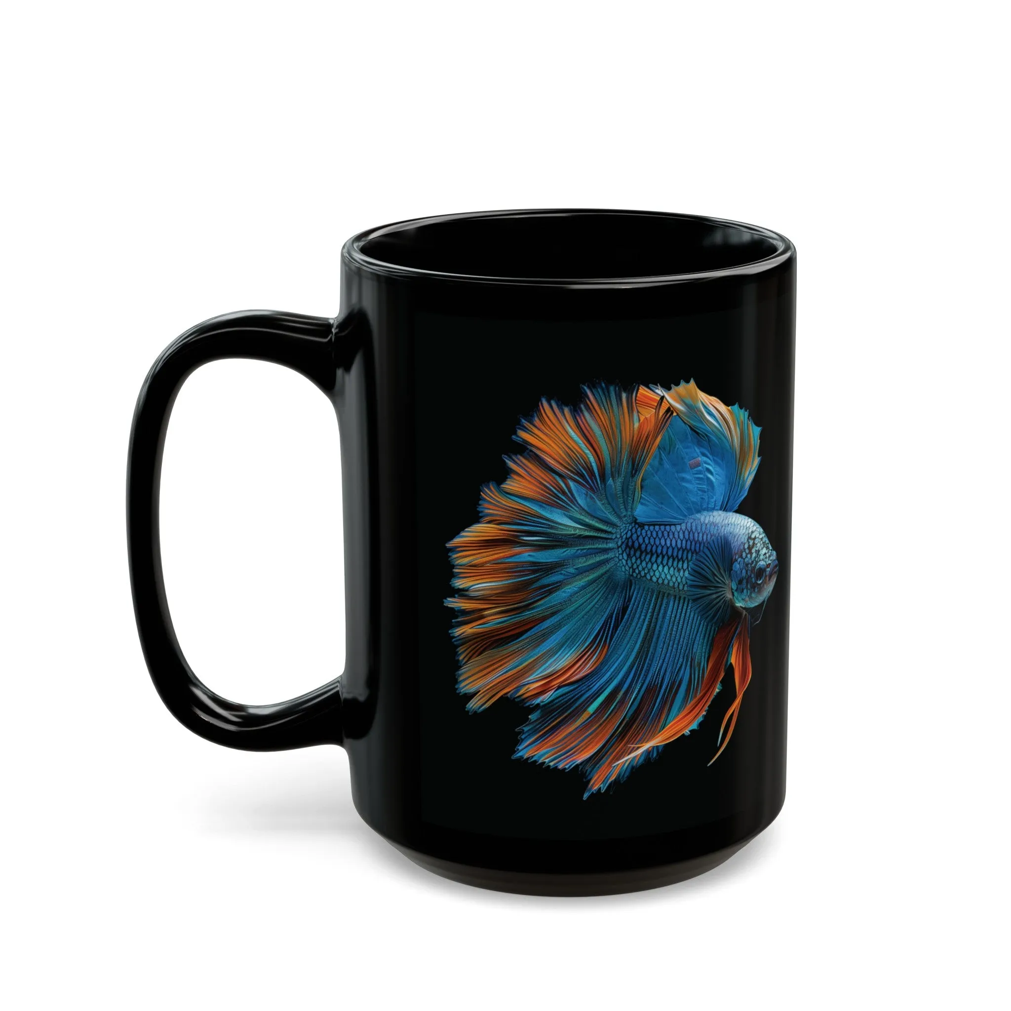 Betta Fish Mug, Aquarium Mug, Fish Coffee Mug, Fish Lover Mug, Birthday Gift, Tropical Fish Mug, Exotic Fish Mug, Coffee Mug, Tea Cup