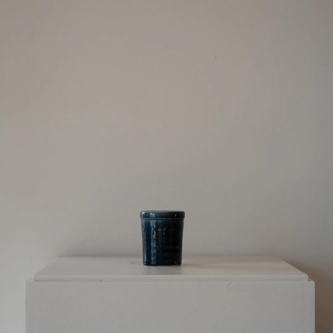 BLUE CERAMIC CUP