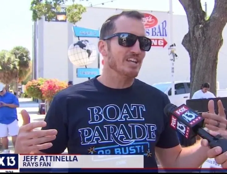 Boat Parade or Bust Shirt | Tampa Bay Baseball Fans