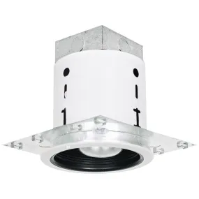 Boston Harbor 30001BK-3L Baffle kit, 75 W, 120 V, 1-Lamp, Par16/PR20/R20 Lamp, Zinc, White, White