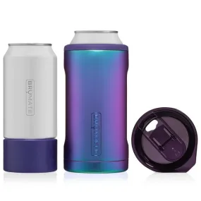 BrüMate Hopsulator Trio, 3 in 1 Can Cooler, Dark Aura