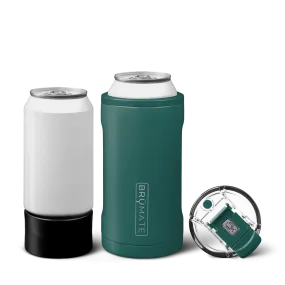 BrüMate Hopsulator Trio, 3 in 1 Can Cooler, Hunter Green