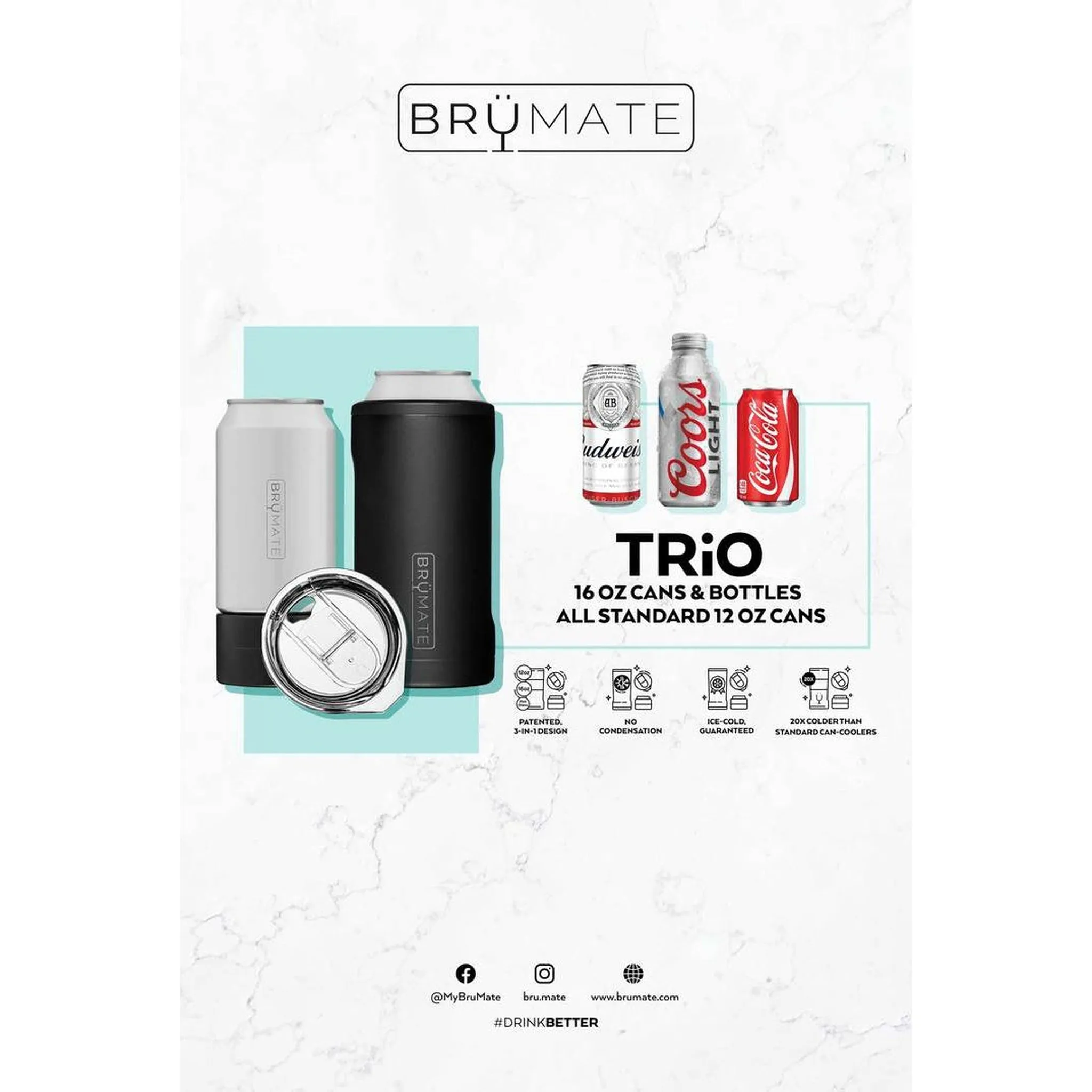 Brumate Hopsulator Trio